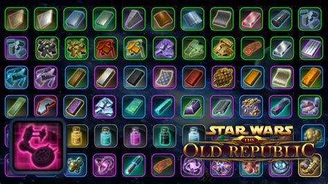 swtor deconstruction|swtor crafting materials inventory.
